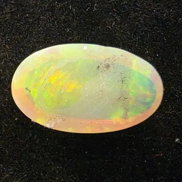 Honey Opal Ethiopian Welo, 3.1 ct oval polished, natural