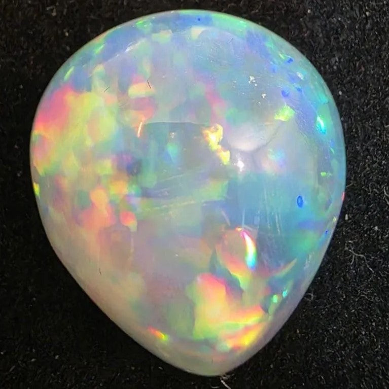 Crystal Opal Ethiopian Welo, 14.45 ct pear polished, natural
