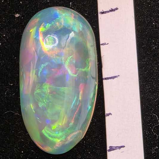 Crystal Opal special Ethiopian Welo, 10.85 ct freeform polished, natural