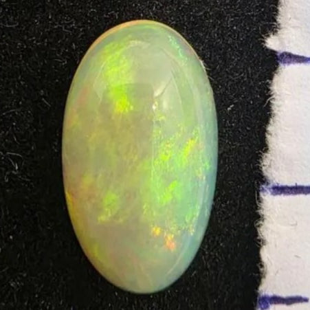 Honey Opal Ethiopian Welo, 3.1 ct oval polished, natural