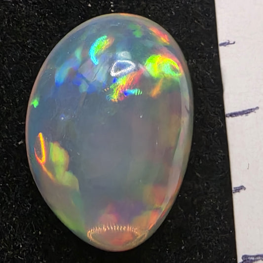 Crystal Opal special Ethiopian Welo, 7.35 ct freeform polished, natural