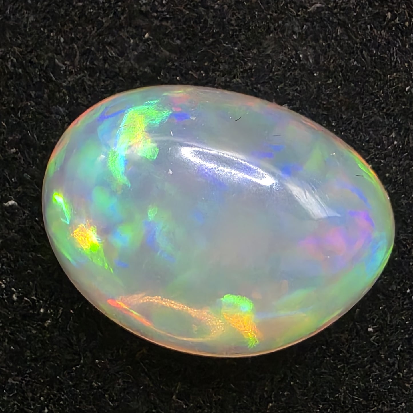 Crystal Opal special Ethiopian Welo, 7.35 ct freeform polished, natural